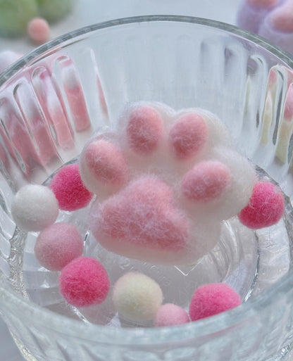 Cute cat paw