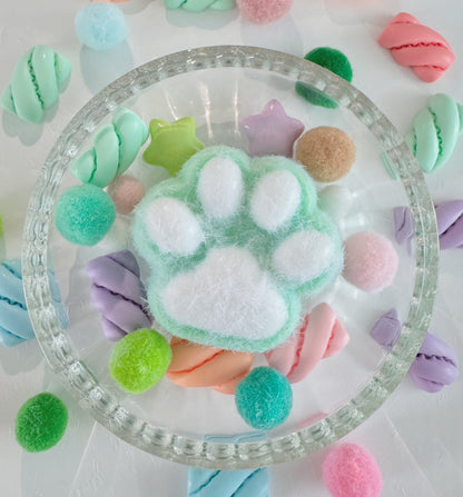 Cute cat paw